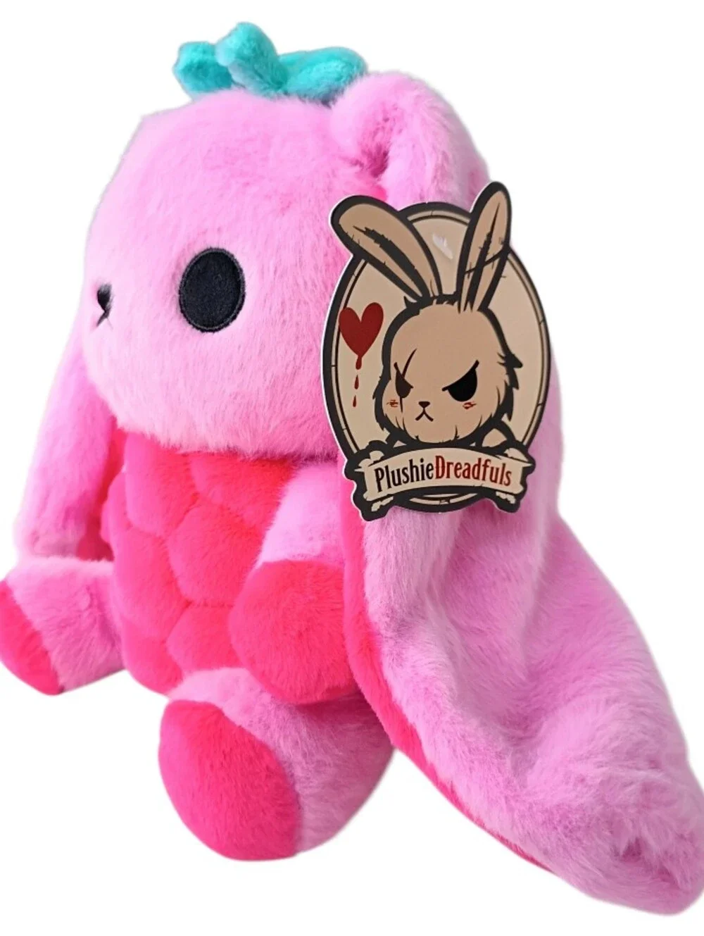 Plushie Dreadfuls • Raspberry Bunny NWT Plush 11